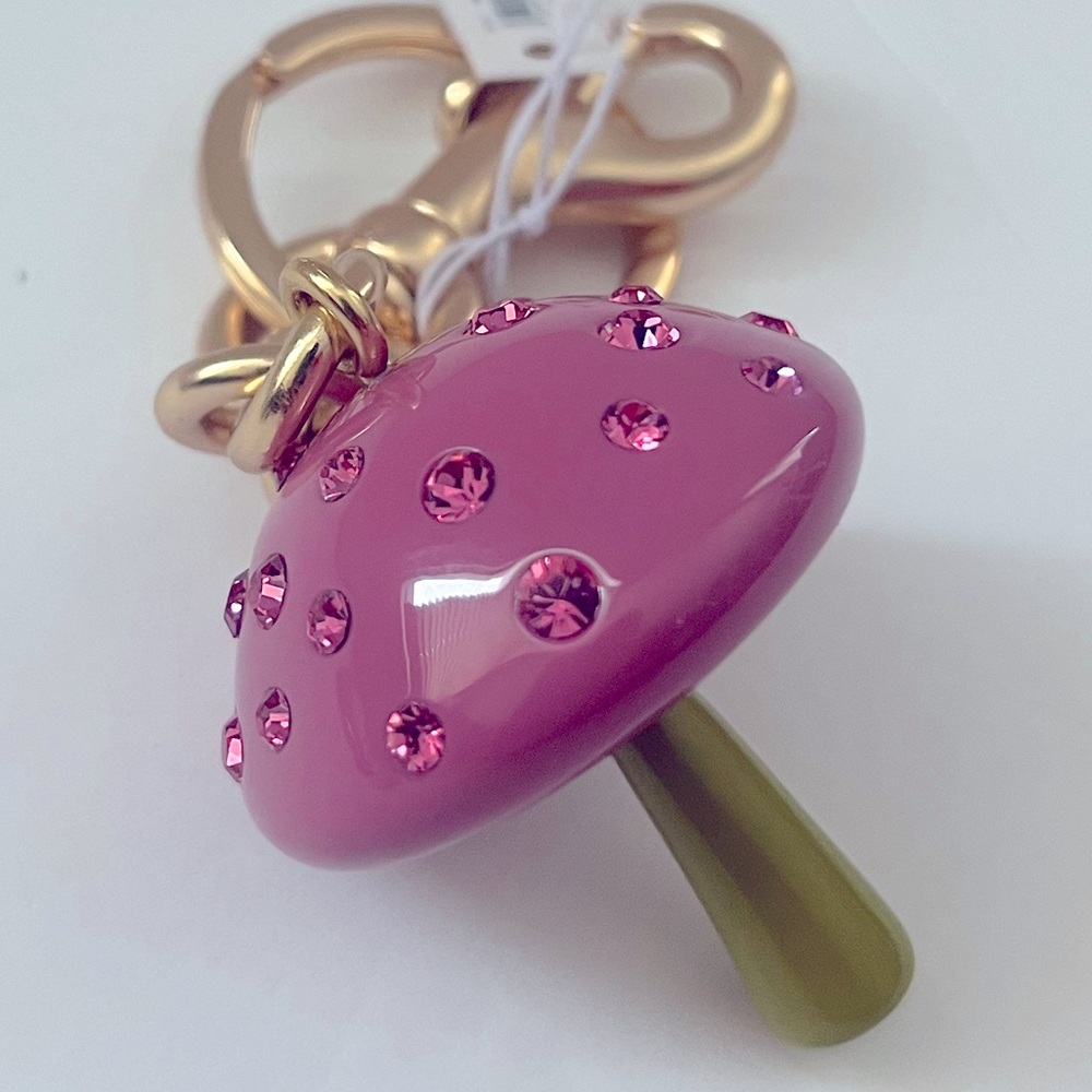 NWT Coach Outlet Coach X Observed By Us Mushroom Bag Charm - Picture 8 of 10